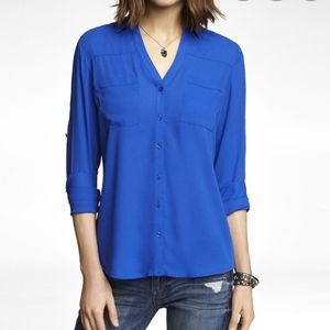 Express Blue Portofino Shirt